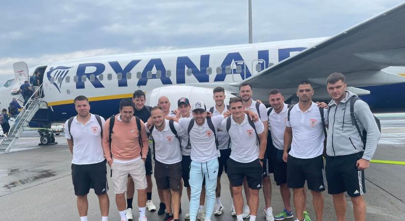 Már a cataniai homokon edzett a magyar bajnok