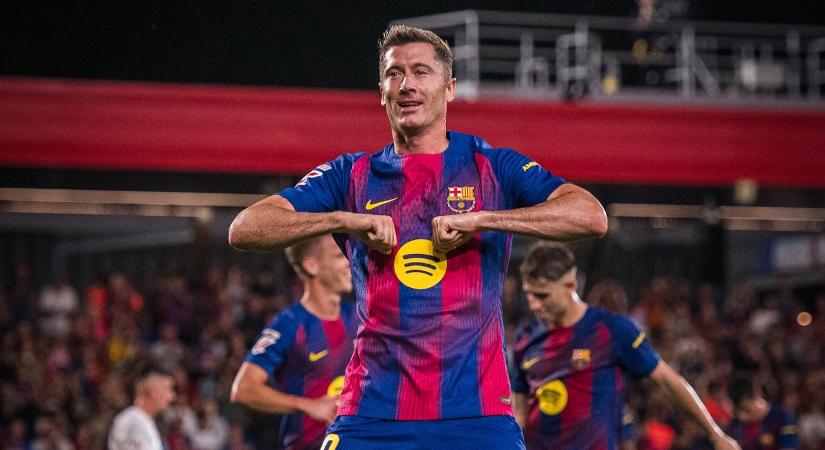 Robert Lewandowski nyilatkozatának nem biztos, hogy örülni fognak a Barca fiatal sztárjai