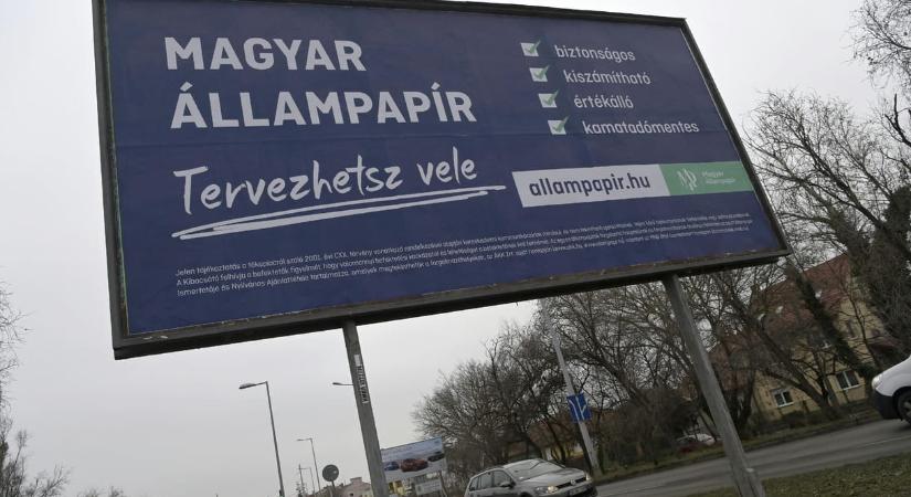 Mélyponton a magyar állampapírok iránti kereslet