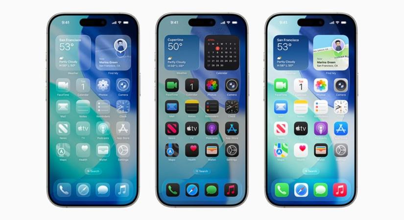 iOS 26: Megérkezett az iPhone-ok nagy frissítése
