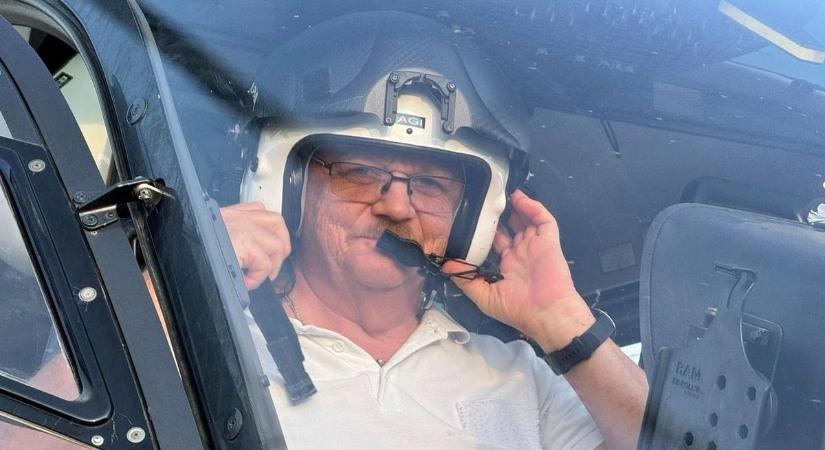 Helikopterrel bűnözőt is kergetett Dunaújvárosig – nyugdíjba ment az adonyi légimentő pilóta