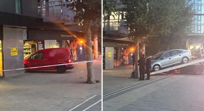 Három hét alatt négyszer hajtottak ugyanabba a boltba