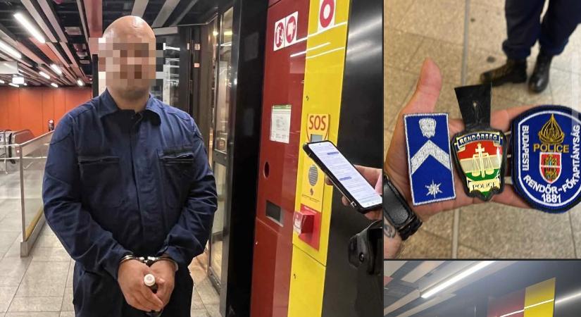 Gimnazista buktatta le az álrendőrt Budapesten (videó!)