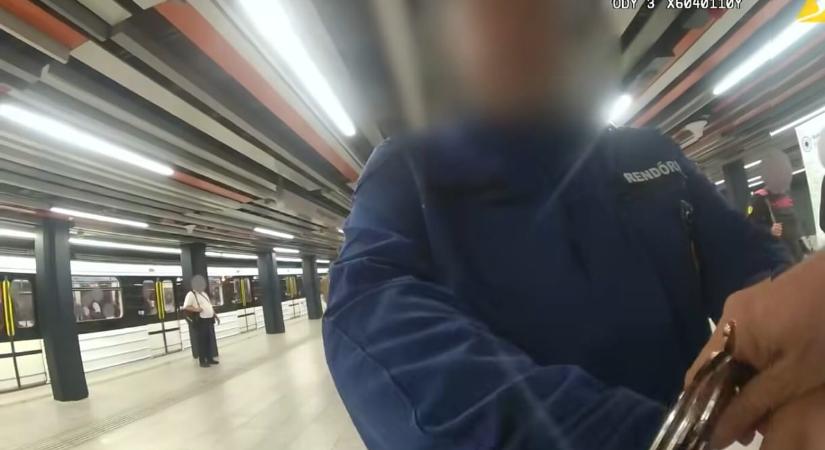 Videón a Nyugati téri álrendőr elfogása, egy 16 éves gimnazista buktatta le
