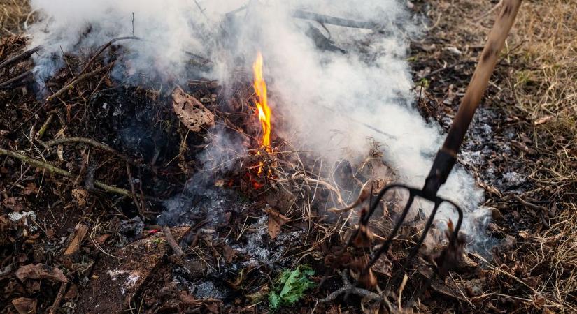 Súlyos bírság, mérgező füst – erre számítson, aki avart éget