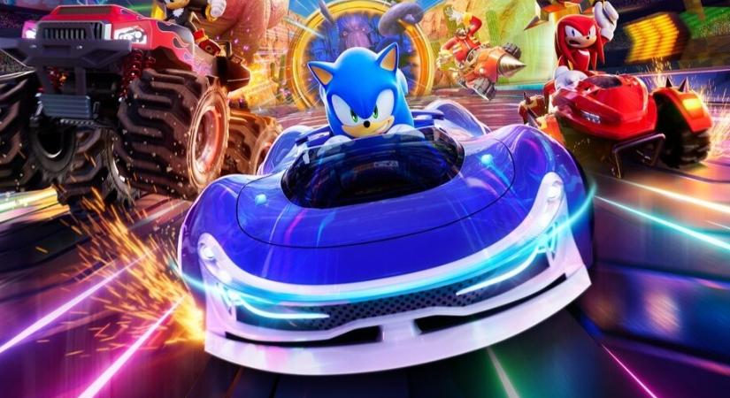 A Sega a Mario Kart World nyílt világú pályájával gúnyolódik a Sonic Racing: CrossWorlds reklámjában