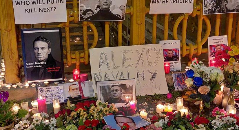 Eltüntették a Navalnij-emlékhelyet az orosz nagykövetséggel szemben