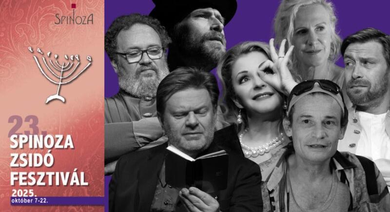 Kéthetes kulturális kavalkád a zsidó világból – Jön a 23. Spinoza Zsidó Fesztivál