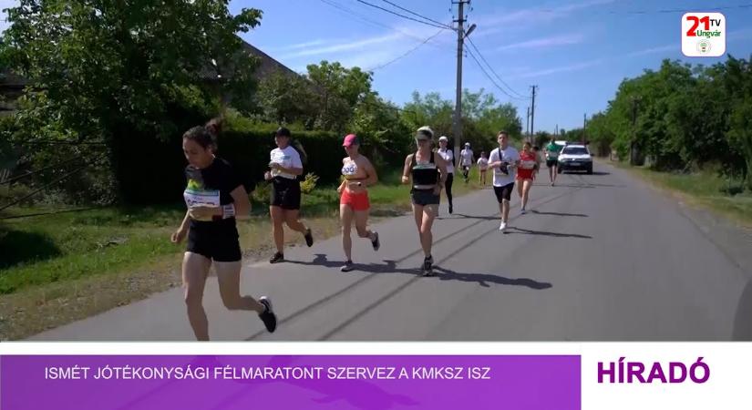 Ismét jótékonysági félmaratont szervez a KMKSZ ISZ (videó)