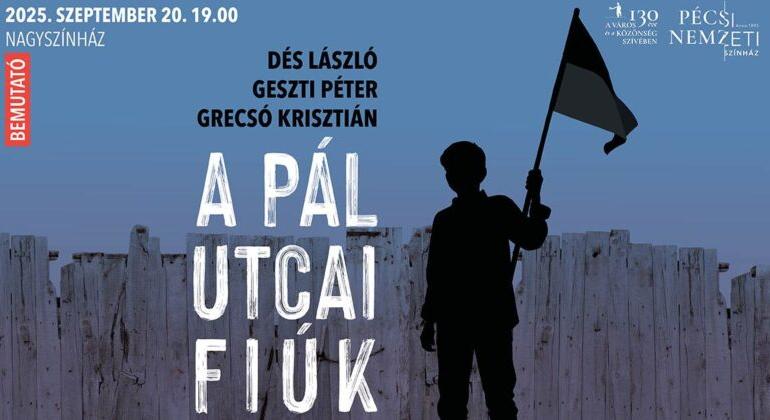 A Pál utcai fiúk – Vincze Balázs rendezésében látható Pécsett