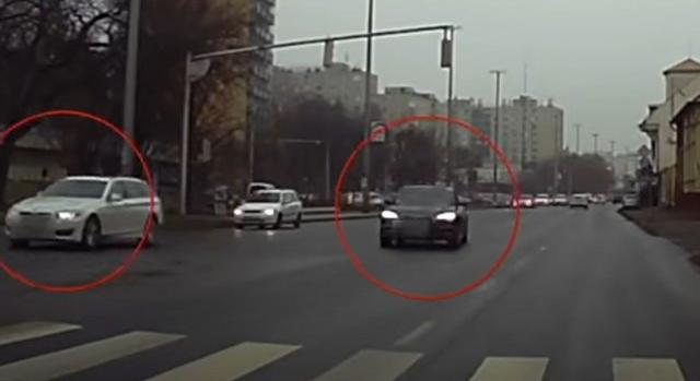 Életveszélyes utcai versenyt tolt egy Audi- és egy BMW-sofőr