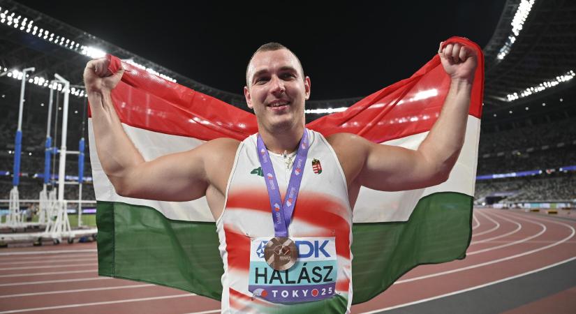 Hatalmasat dobott Tokióban Halász Bence