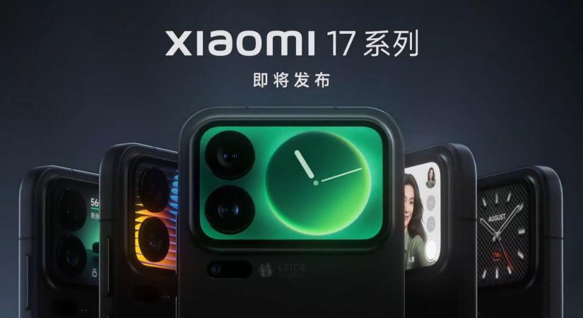 Másodlagos hátsó kijelzőt kapnak a Xiaomi 17 Pro modellek