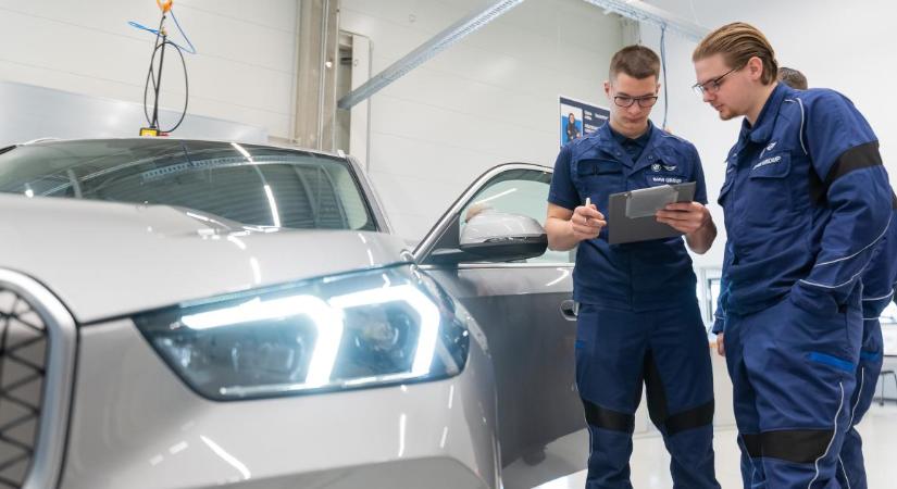 Dübörög a debreceni BMW gyár duális szakképzési programja