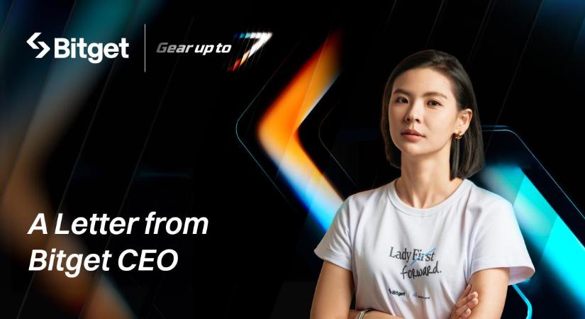 A Bitget vezérigazgatójának levele: a #GearUpTo7 korszakában a Bitget túllép a központosított tőzsdén