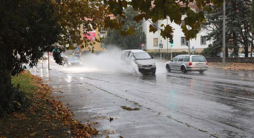 Szerdán még eső, csütörtöktől már felmelegedés várható Somogyban – igazi őszi időjárás