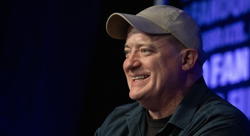 Ritka fotón Brendan Fraser és fia – a New York-i divathéten vettek részt együtt