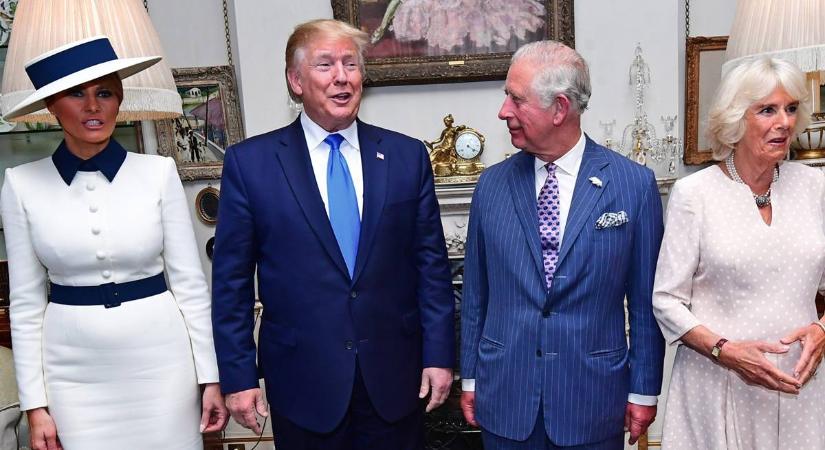 Állami látogatásra Nagy-Britanniába érkezett Donald Trump amerikai elnök