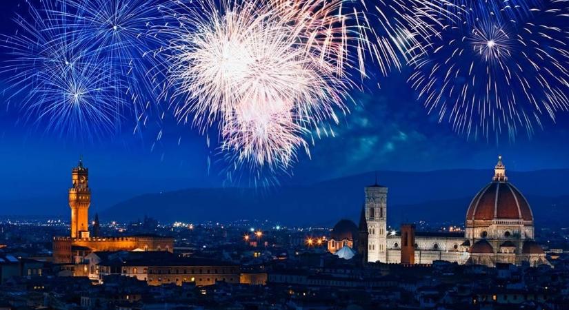 Szilveszter a Dobó téren 2025 Eger