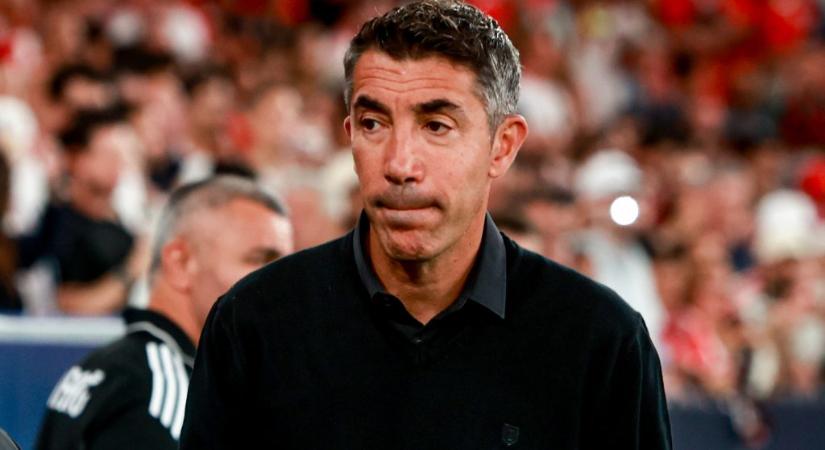 A Qarabag elleni vereség miatt azonnal kirúgták a Benfica edzőjét