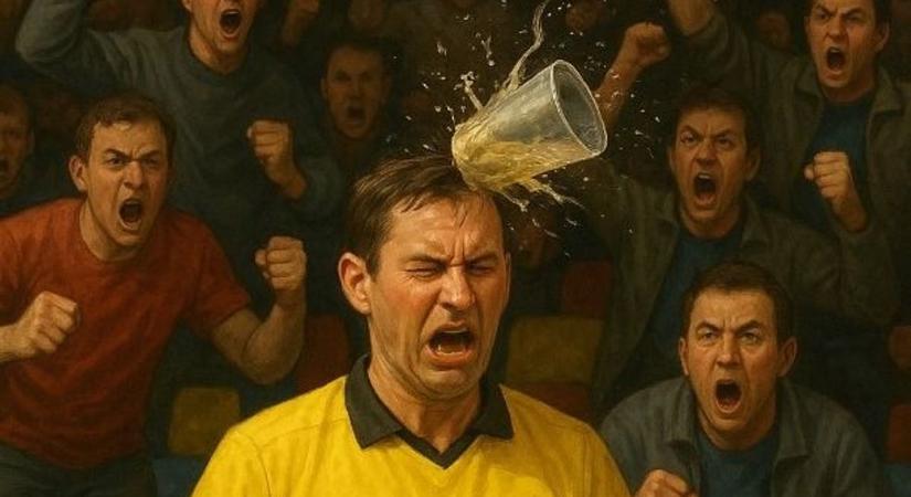 Repült a pohár, jött a büntetés – Balhé a vármegyei fociban