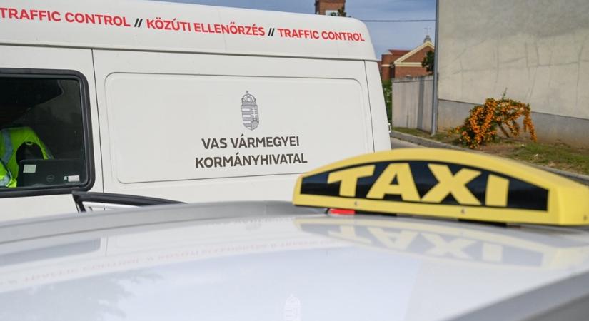 Taxisokat ellenőrzött a kormányhivatal