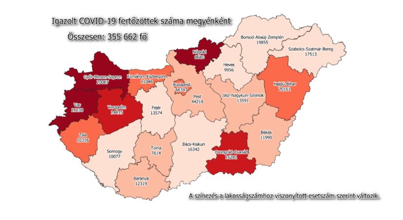 31 fővel emelkedett a fertőzöttek száma Békés megyében