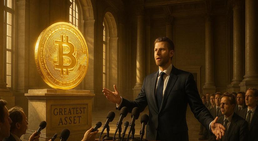 Eric Trump: A Bitcoin a korunk legértékesebb eszköze