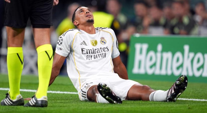 Kiderült, mekkora a baj Trent Alexander-Arnold lábával