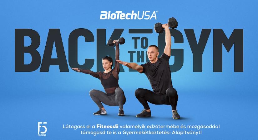 Életmódbeli tanácsokkal és jelentős kedvezménnyel hív vissza az edzőterembe a BioTechUSA