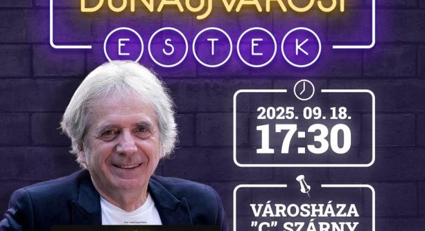 Dolák-Saly Róbert lesz a Dunaújvárosi Estek sorozatának vendége