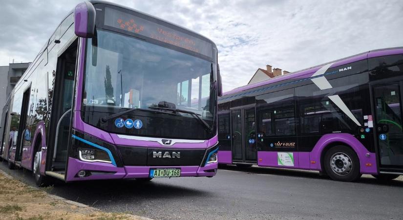 Ideiglenesen több V-Busz járat terelőútvonalon közlekedik