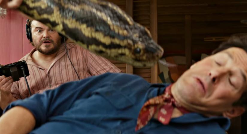 Besiklott az első előzetes az Anakonda új változatához, amelyben Paul Rudd és Jack Black óriáskígyós filmet akarnak forgatni, hogy aztán az óriáskígyó kergesse meg őket