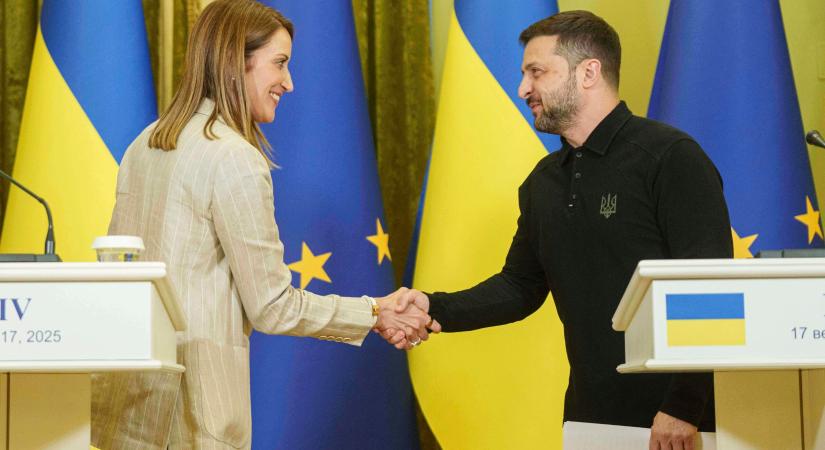 Metsola: Az Európai Parlament összekötő irodát nyit Kijevben