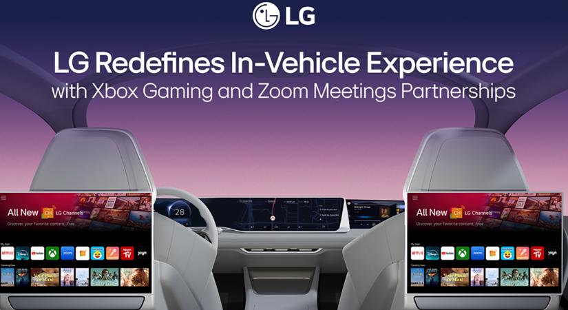 Beköltözik az LG és az Xbox az autókba