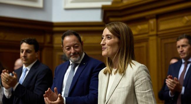 Metsola: Ukrajna EU-csatlakozása önmagában véve is biztonsági garancia