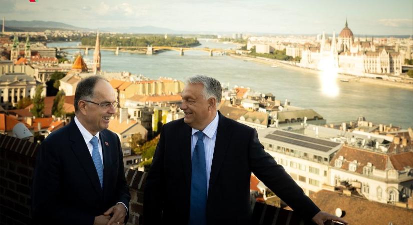 Orbán Viktor az Albán Köztársaság elnökével tárgyalt