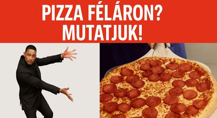 Mutatjuk, hol (v)ehetünk féláron pizzát Veszprémben, Herenden és Ajkán!
