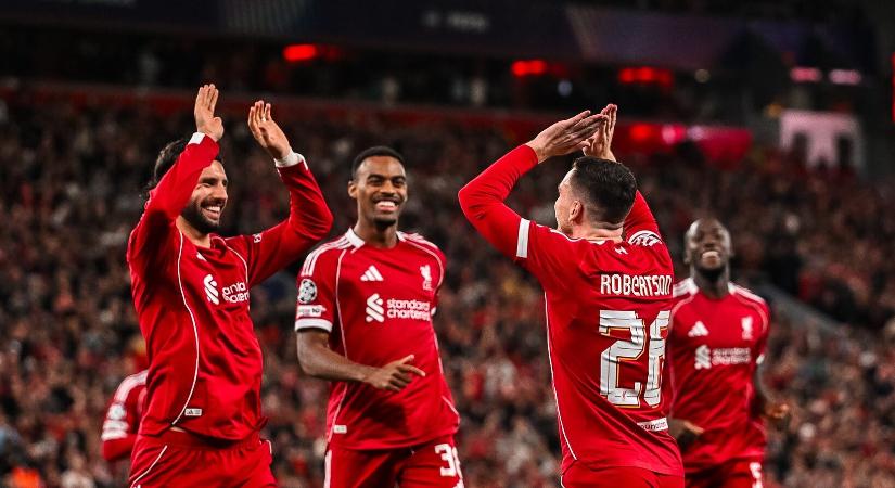 Álomrajtot, majd drámai végjátékot hozott Szoboszlai 100. meccse a Liverpoolban