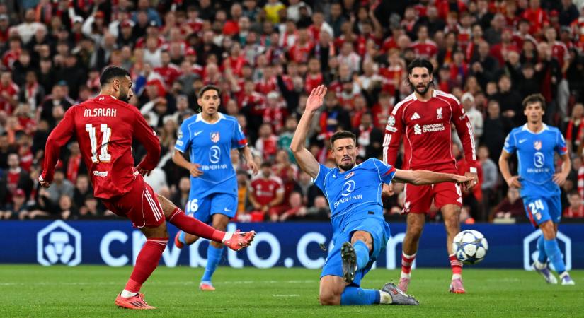 Szoboszlai gólpassza után nyert BL-rangadót a Liverpool