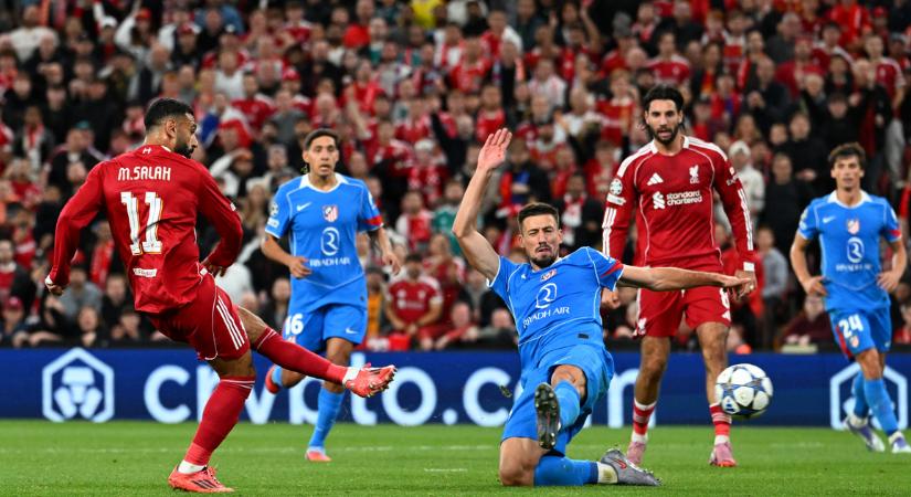 Kétgólos előnyt adott le a Liverpool, Szoboszlai gólpasszával mégis nyert a BL-nyitányon