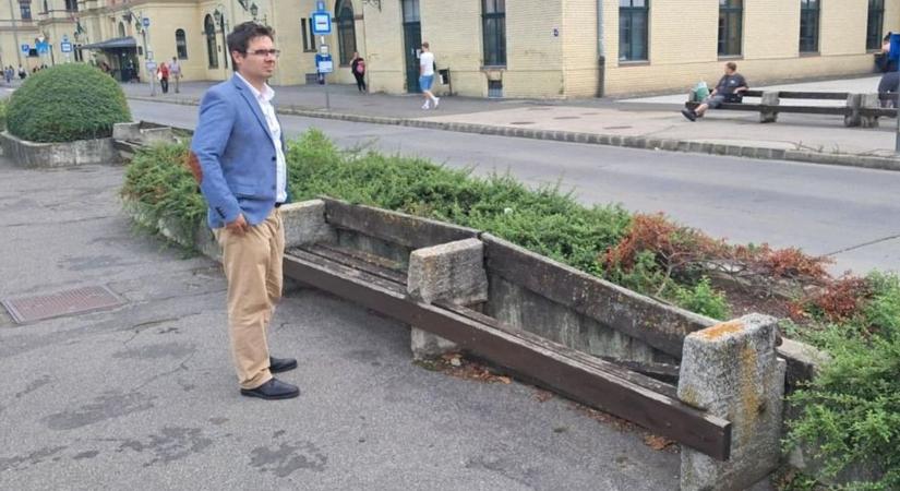 Szégyenteljes látvány fogadja a Pécsre érkezőket – megszólalt a képviselő