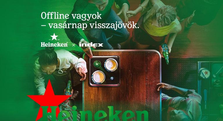 Egy hétvége hírek nélkül – itt a Heineken és az Index közös kampánya