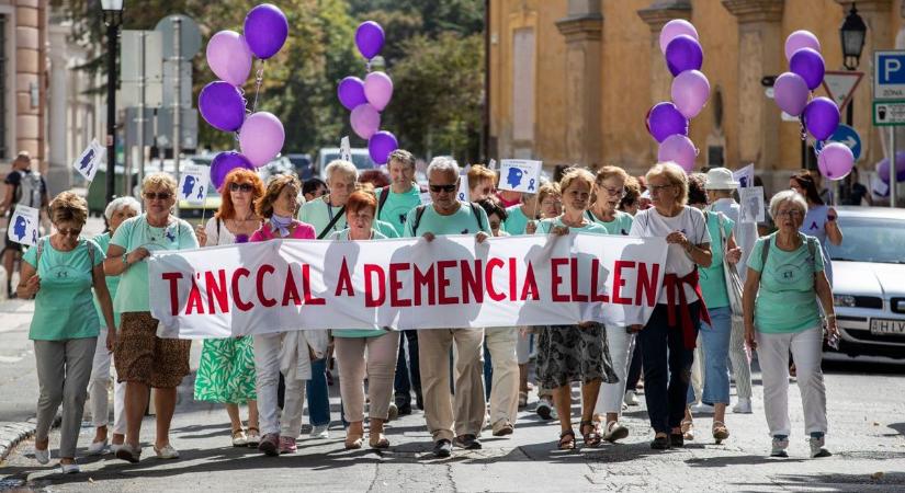 Faültetés és séta a demenciás betegekért, a családtagokért Fehérgyarmaton