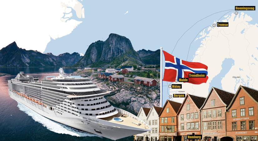 12 napos óceánjárós utazás Norvégia vad fjordjai mentén!