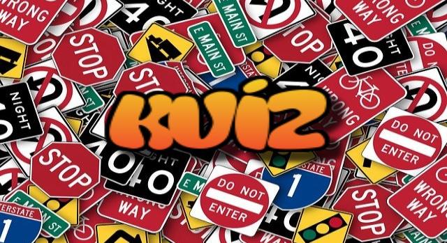 Kvíz: Te tudod melyik figyelmeztető tábla mire hívja fel a figyelmet?