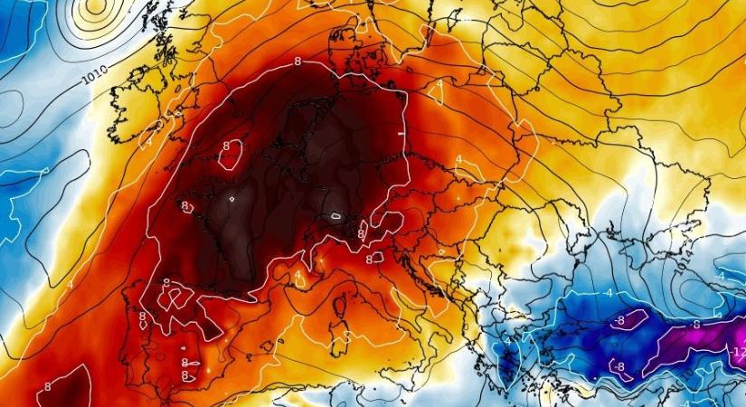 Érkezik a front, amely meghozza az őszi időt Európába, térképeken a változás menete