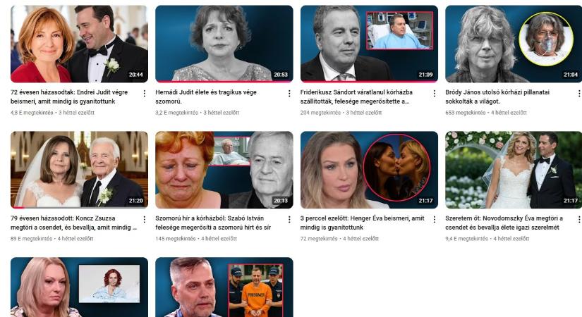 Magyar közszereplők halálhírét terjeszti egy YouTube-csatorna, az NMHH még nem válaszolt