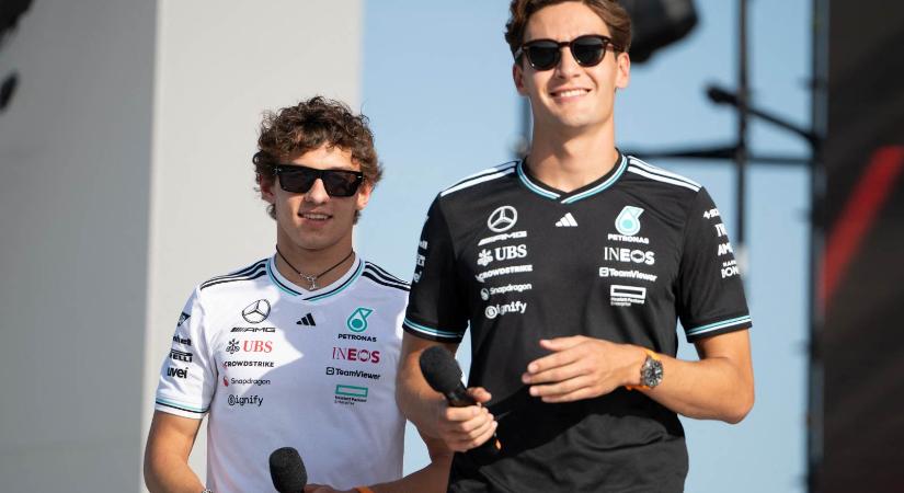 F1: Lebetegedett a Mercedes-pilóta, kihagyás vár rá