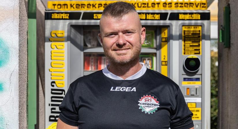 Automata segíti a kerékpárosokat Tatán - Árendás Tamás elárulta tervét